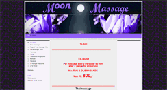 Desktop Screenshot of moonmassage.dk